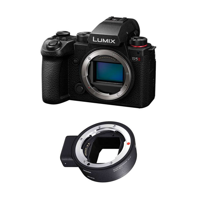 Comprar Panasonic Lumix S5 II con Adaptador Canon EF Sigma MC-21